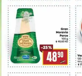 Billa Gran moravia porce nabídka