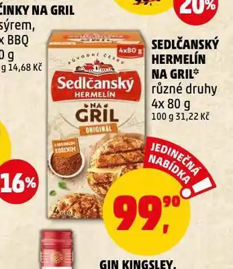 Penny Market Sedlčanský hermelín na gril nabídka