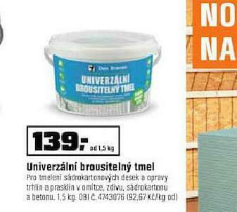 OBI Univerzální brousitelný tmel nabídka
