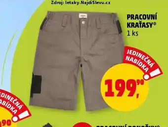Penny Market Pracovní kraťasy nabídka