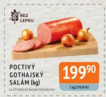 Coop hb POCTIVÝ GOTHAJSKÝ SALAM (kg) nabídka