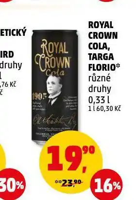 Penny Market Royal crown cola nabídka