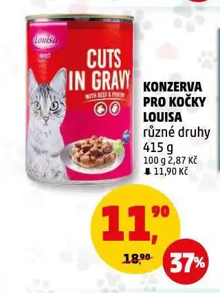 Penny Market Louisa konzerva pro kočky nabídka