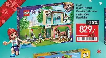 Globus Lego friends veterinární klinika v městečku heartlake nabídka