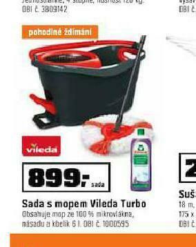 OBI Sada s mopem vileda turbo nabídka