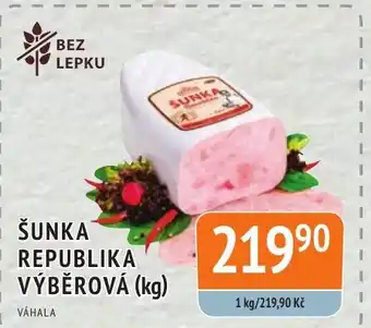 Coop hb ŠUNKA REPUBLIKA VÝBĚROVÁ (kg) nabídka