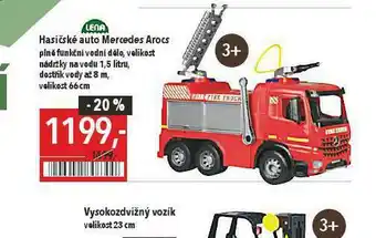 Globus Hasičské auto mercedes arocs nabídka