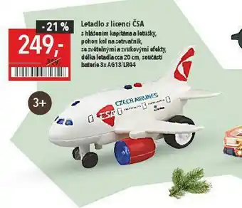 Letadlo s licencí čsa