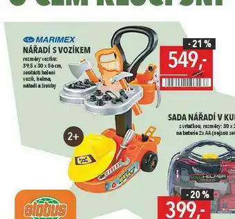 Globus Marimex nářadí s vozíkem nabídka