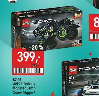 Globus Lego technic monster jam grave digger nabídka