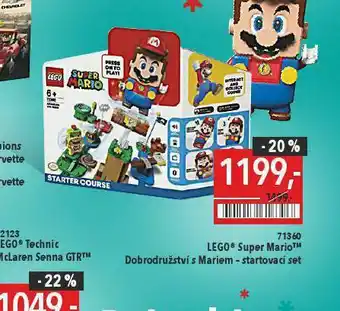 Globus Lego super mario dobrodružství s mariem - startovací set nabídka