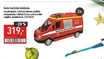 Globus Auto hasičská dodávka nabídka