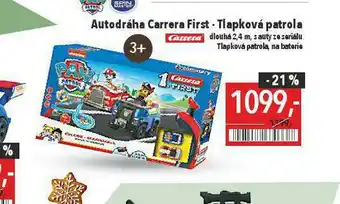 Globus Autodráha carrera first - tlapková patrola nabídka