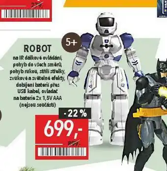 Globus Robot na ir dálkové ovládání nabídka
