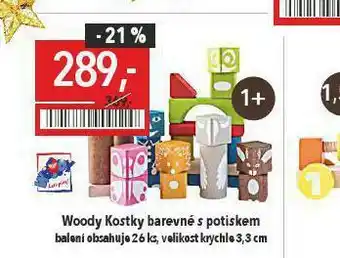 Globus Woody kostky barevné s potiskem nabídka