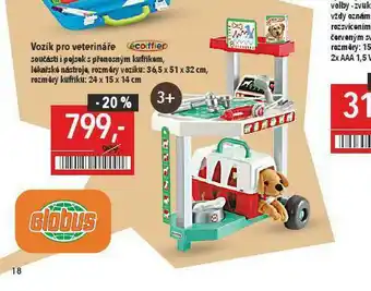 Globus Vozík pro veterináře nabídka