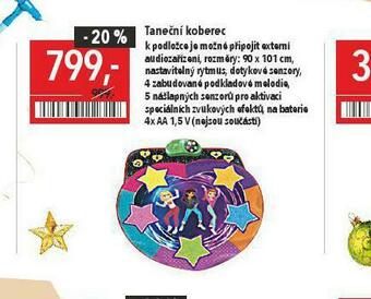 Globus Taneční koberec nabídka