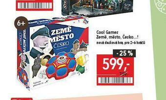 Globus Cool games země, město, česko nabídka