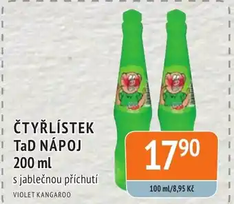 Coop hb ČTYŘLÍSTEK TaD NÁPOJ 200 ml nabídka