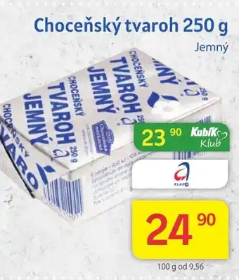 Kubík potraviny Choceňský tvaroh 250 g nabídka