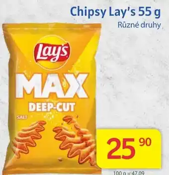 Kubík potraviny Chipsy Lay's 55 g nabídka
