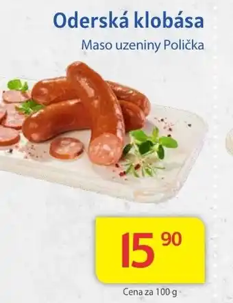 Kubík potraviny Oderská klobása nabídka
