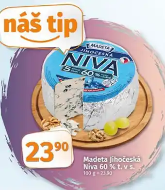 COOP TIP Madeta Jihočeská Niva 60 % t. v S. nabídka