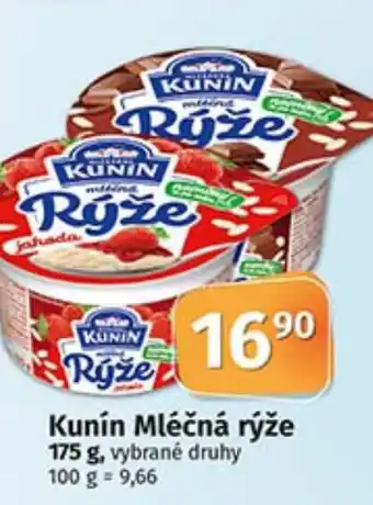 COOP TIP Kunín Mléčná rýže 175 g nabídka