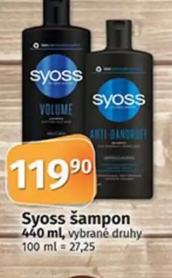 COOP TIP Syoss šampon 440 ml nabídka