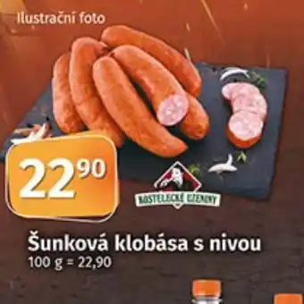 COOP TIP Šunková klobása s nivou nabídka