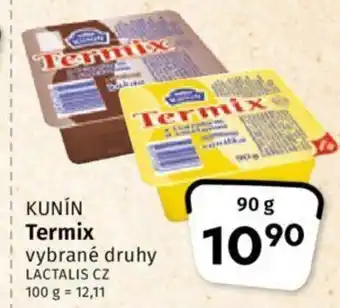 Coop KUNÍN Termix nabídka