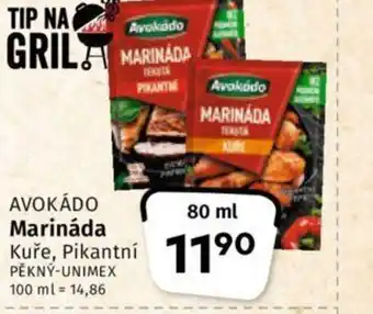 Coop AVOKÁDO Marináda nabídka