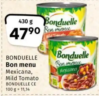 Coop BONDUELLE Bon menu nabídka