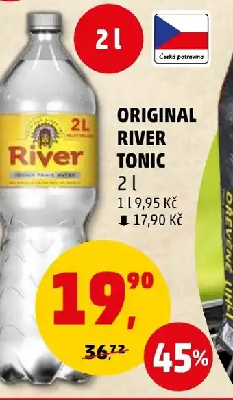 Penny Market ORIGINAL RIVER TONIC 2l nabídka
