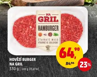 Penny Market HOVĚZÍ BURGER NA GRIL nabídka