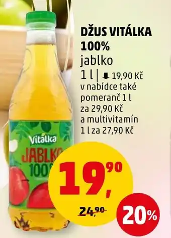 Penny Market DŽUS VITÁLKA 100% 1L nabídka