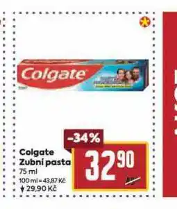 Billa Colgate zubní pasta nabídka