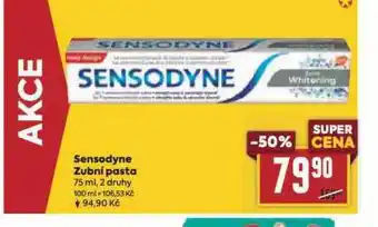 Billa Sensodyne zubní pasta nabídka