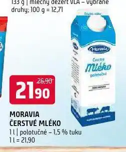 Terno Moravia čerstvé mléko nabídka