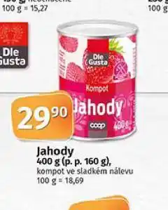 Coop Jahody nabídka