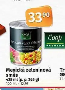 Coop Mexická zeleninová směs nabídka
