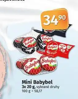 Coop Mini babybel nabídka