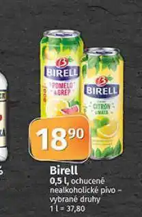 Coop Birell nealkoholické pivo nabídka