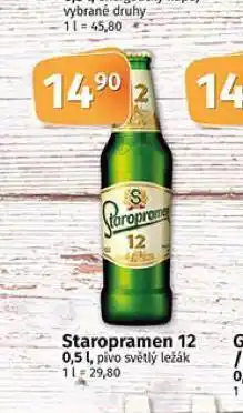 Coop Pivo staropramen nabídka