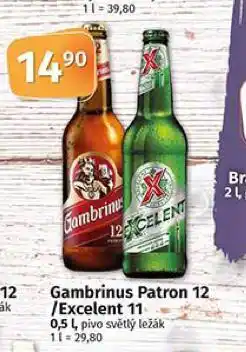 Coop Pivo gambrinus nabídka