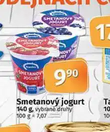 Coop Smetanový jogurt nabídka