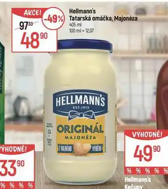 Globus Hellmann's tatarská omáčka nabídka