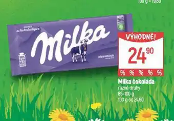 Globus Milka čokoláda nabídka