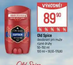 Globus Old spice deodorant nabídka