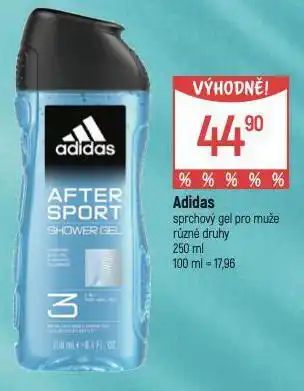 Globus Adidas sprchový gel nabídka